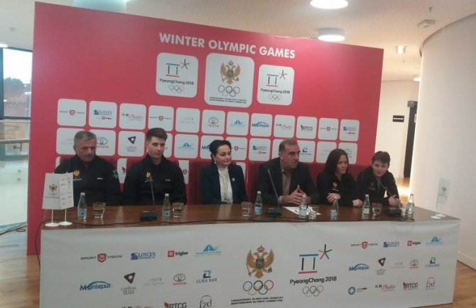 Crna Gora sa troje sportista u Pjongčangu