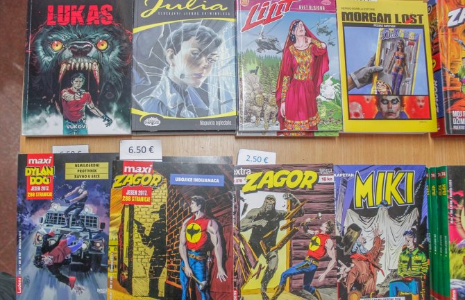 Podgorica: Mala radnja koja čuva strip od zaborava, posao u kome se ne može zaraditi