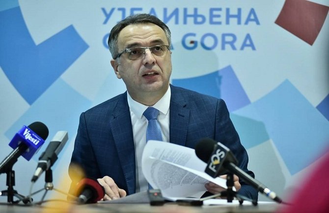 Danilović se povlači sa funkcije predsjednika Ujedinjene Crne Gore