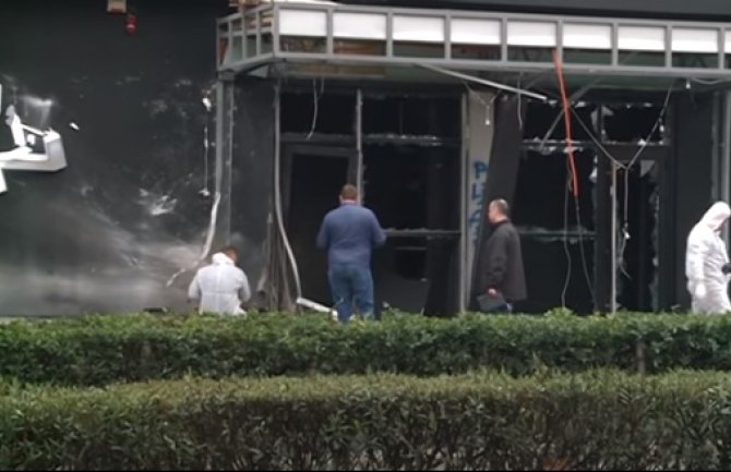 Eksplozija ispred Bigla u Podgorici: Vlasnik Materijalna šteta nebitna, bitno je da nema povreda