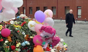 Putin: Djeca i ljudi poginuli zbog kriminalne nemarnosti i nehaja(FOTO)
