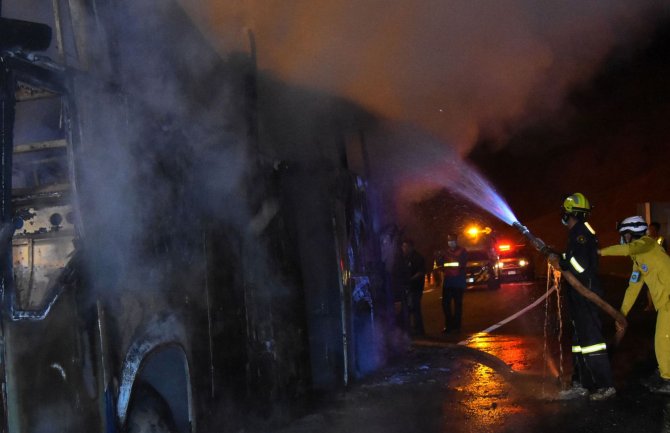 U požaru u autobusu poginulo 20 radnika iz Mjanmara