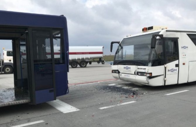 Budimpešta: Sudar autobusa na aerodromu, devetoro povrijeđenih
