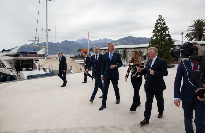 Đukanović u Tivtu: Porto Montenegro otvorio vrata brojnim investicijama i omogućio nova radna mjesta