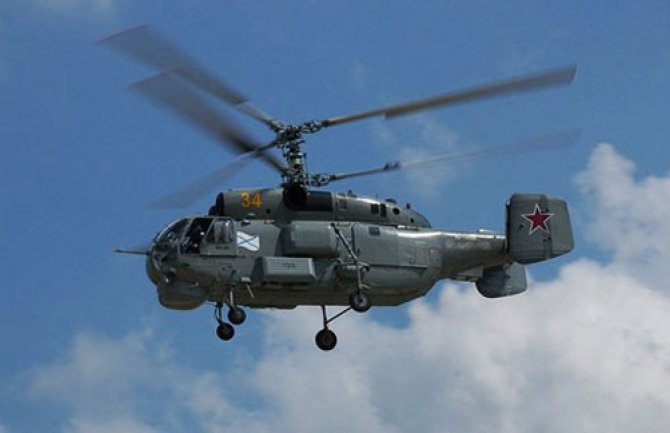 Ruski helikopter pao u more, dvoje poginulo (VIDEO)