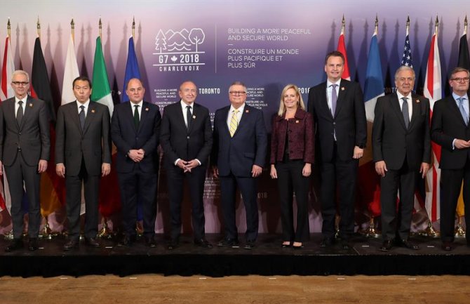 Šefovi diplomatija G7 zauzeli jedinstven stav protiv Rusije