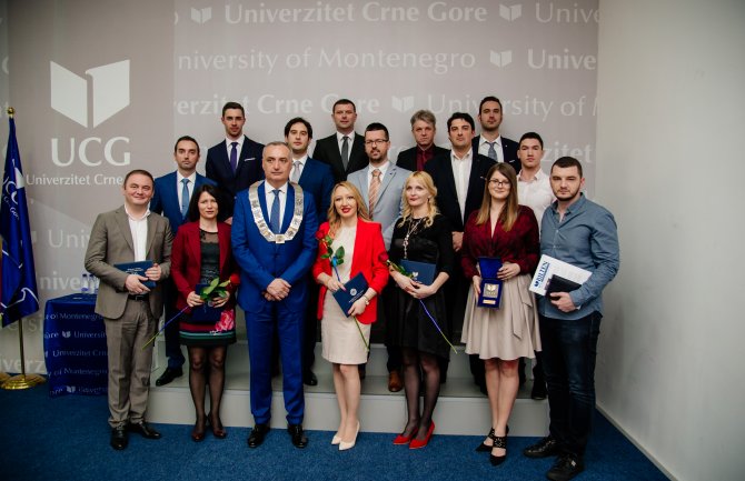 UCG promovisao 10 doktora nauka, plakete za najbolje studente