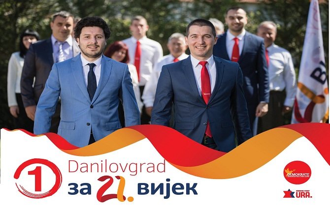 Stjepović nosilac liste koalicije URA-Demokrate u Danilovgradu