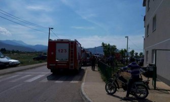 Požar u stambenoj zgradi u Podgorici: Velika materijalna šteta