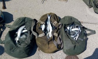 Nezakonit izlov ribe: Hapšenje u Baru, oduzet eksploziv, ulov (FOTO)