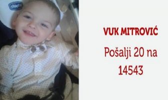Dvogodišnjem Vuku potrebna pomoć za liječenje u Turskoj