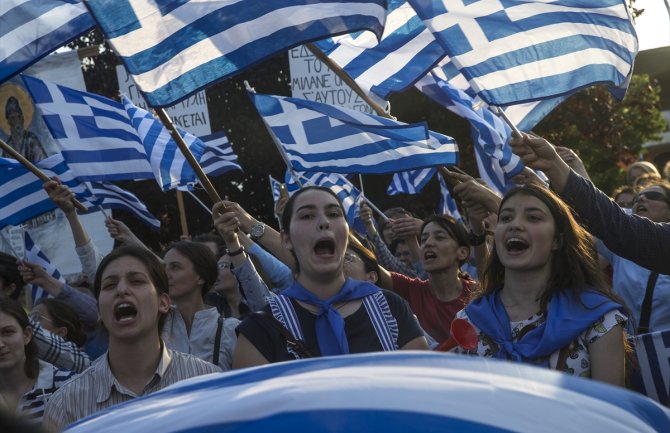Grci protestuju protiv pregovora o imenu s Makedonijom: 