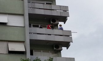 Drama u Tivtu: Ukrajinka prijetila da će skočiti sa balkona