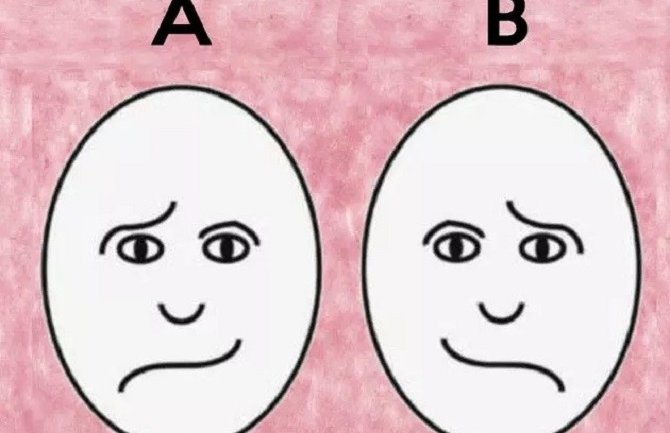 Koje lice je srećnije – lijevo ili desno?