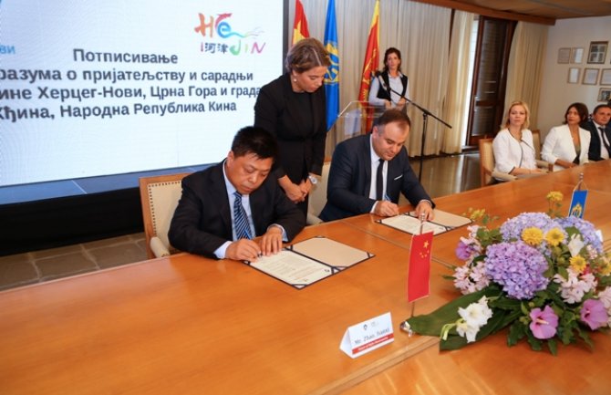 Novljani i Kinezi potpisali sporazum o prijateljstvu i saradnji:Novi put među ljudima i kulturama