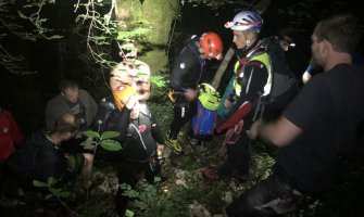 Sedam čeških turista spašeno iz kanjona Nevidio(FOTO)