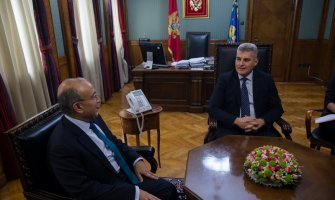 Brajović primio ambasadora Egipta u oproštajnu posjetu