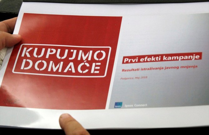 Crnogorci sve više kupuju domaće proizvode