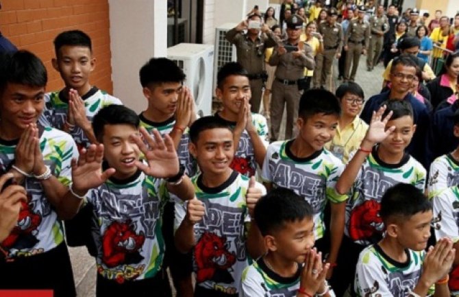Tajlandski dječaci: Nismo imali hrane, samo smo pili vodu