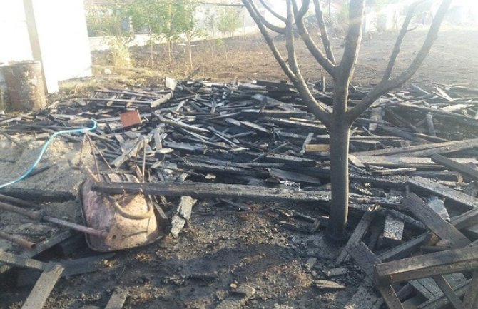 Podgorica: U požaru izgorjeli voćnjaci