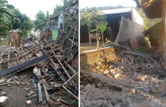 Zemljotres u Indoneziji: Najmanje 14 poginulo, povrijeđeno 164 osoba