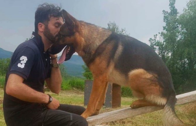 Otrovan pas koji je pomagao u spašavanju ljudi nakon zemljotresa