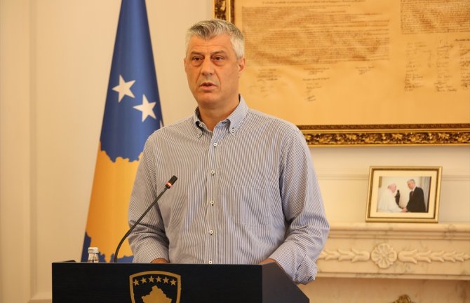 Tači: Građani Kosova na refendumu da odluče o sporazumu sa Srbijom