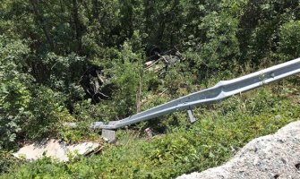 Saobraćajna nezgoda na putu Nikšić-Plužine: Tridesetpetogodišnjak sletio s puta