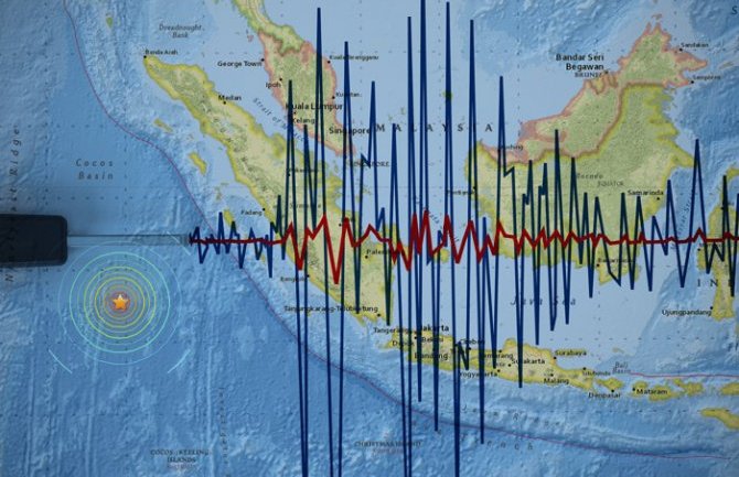 Ponovo zemljotres u Indoneziji