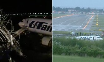 Soči: Avion skliznuo sa piste, 18 povrijeđenih, među njima troje djece(VIDEO)