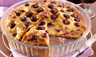 Sočna poslastica: Jednostavan bakin kolač sa grožđem