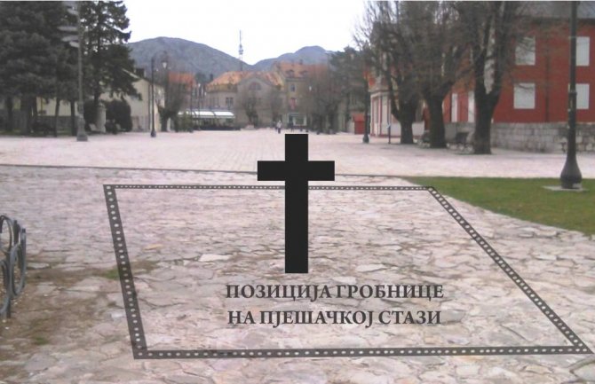 Grobnica na cetinjskom trgu