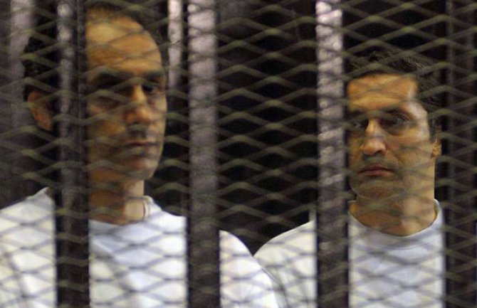 Uhapšeni sinovi bivšeg egipatskog predsjednika Mubaraka
