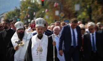 Kačavenda predvodio litiju u Banjaluci uz politički vrh Republike Srpske