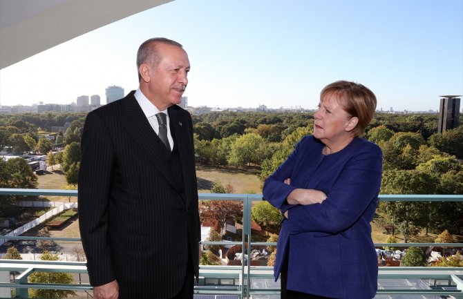 Erdogan i Merkel na radnom doručku u Berlinu