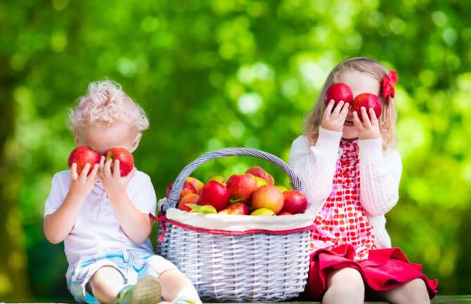 Evo zašto bi djeca trebala da jedu jabuke