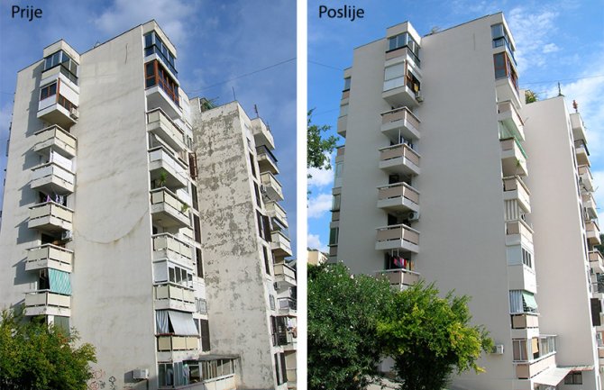 Akcija uređenja fasada u Herceg Novom (FOTO)