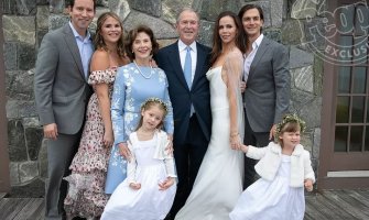 Džordž Buš ispratio ćerku do oltara (FOTO)