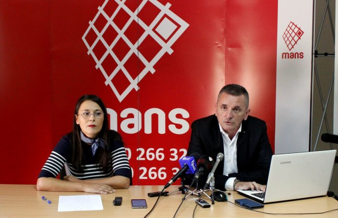 MANS: U padu broj presuda za korupciju u Crnoj Gori