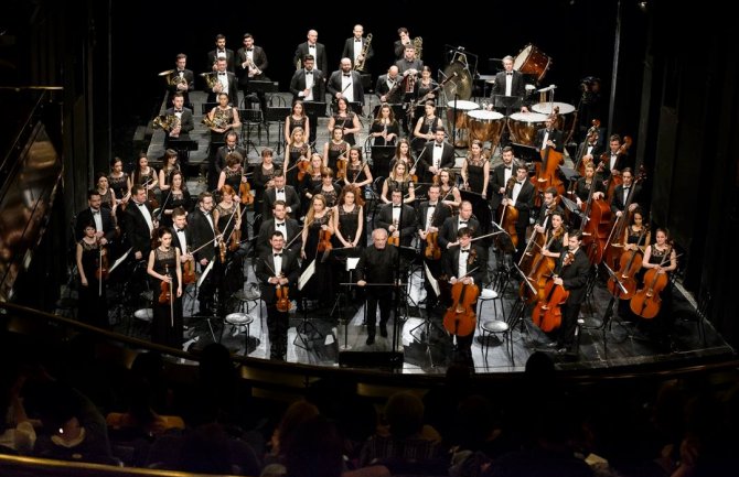 Koncert Crnogorskog simfonijskog orkestra na Cetinju 23. oktobra