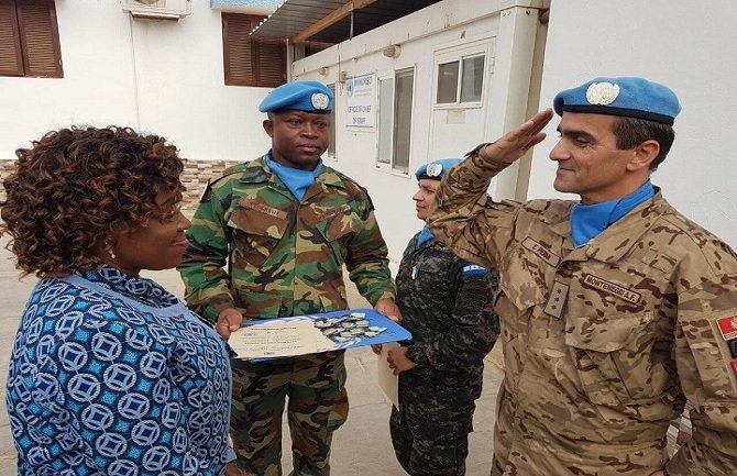 CG vojnike odlikovala misija UN-a u Zapadnoj Sahari