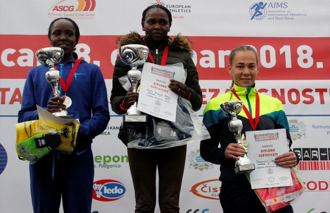 Dominacija atletičara iz Kenije na Podgoričkom maratonu, Perunović treća(FOTO)