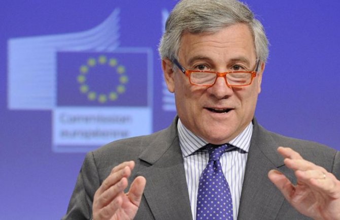 Tajani: Crna Gora će do 2025. imati svoje mjesto u EP