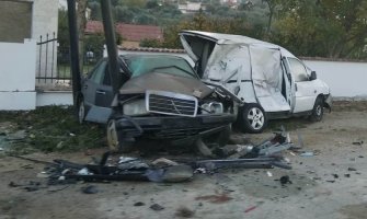 Saobraćajna nesreća u Baru, mladić teško povrijeđen