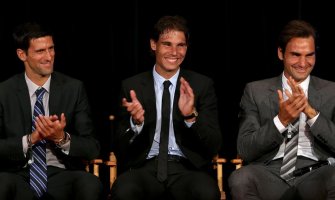 Đoković, Nadal i Federer top 3 ATP liste prvi put poslije 2014. godine 