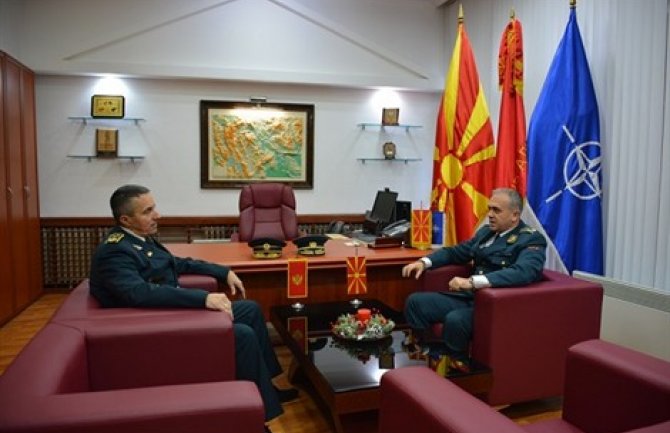 Dakić: Spremnost VCG na saradnju u toku pristupanja i integracije Makedonije u NATO