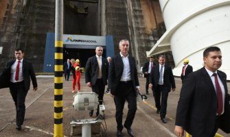 Đukanović obišao Hidrocentralu Itaipu, svjetsko graditeljsko čudo