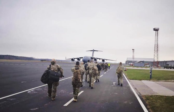 Jačanje vojnog prisustva u istočnom dijelu Alijanse: Crnogorski vojnici upućeni u Letoniju