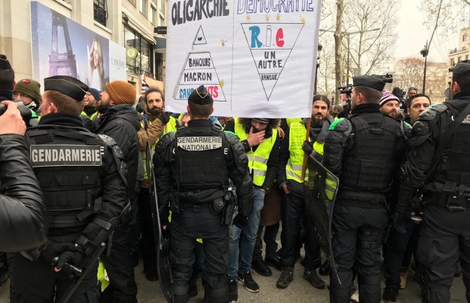 34 hiljada ljudi protestvovalo u Francuskoj, 168 uhapšenih