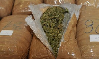 Crnogorac i Hrvat uhapšeni sa skoro 500 kg marihuane